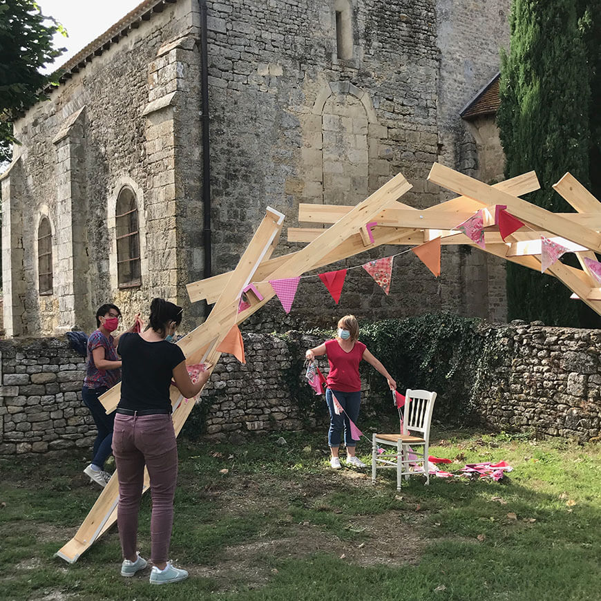 Festival Traverse, compagnie La Volige, Scénographie par Menu Détail