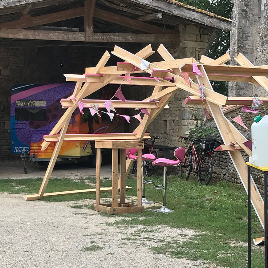 Festival Traverse, compagnie La Volige, Scénographie par Menu Détail