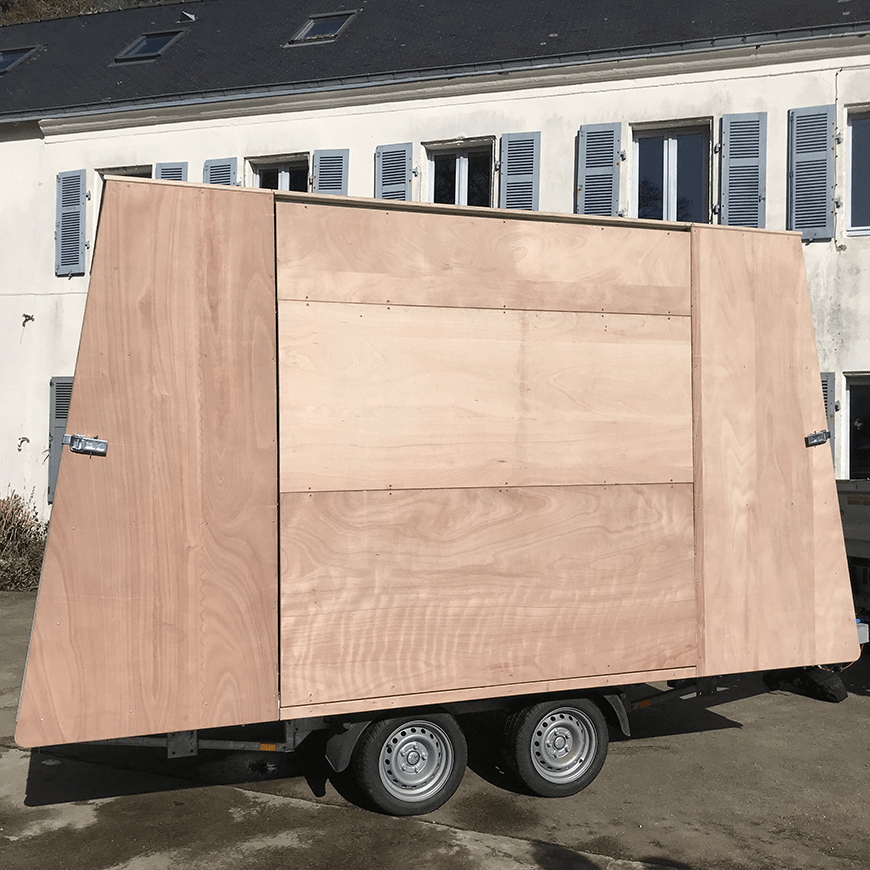 Remorque castelet Menu Détail